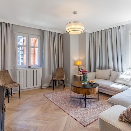 Stylowy Apartament W Sercu Starowki Z Widokiem Na Motlawe Danzica Esterno foto