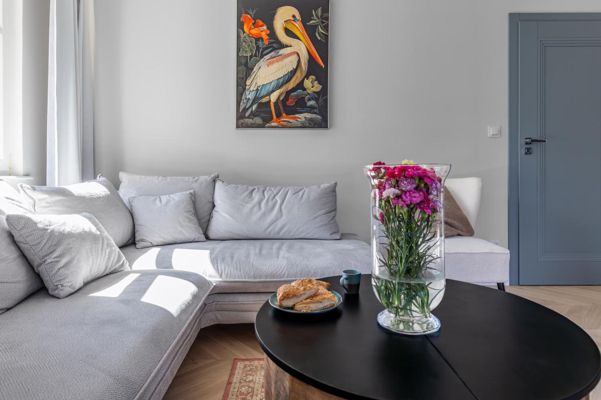 Stylowy Apartament W Sercu Starowki Z Widokiem Na Motlawe Danzica Esterno foto